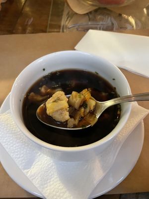 Simple soup  at Mayka in Belgrade