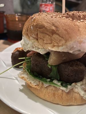  Cevacipi burger    at Mayka in Belgrade