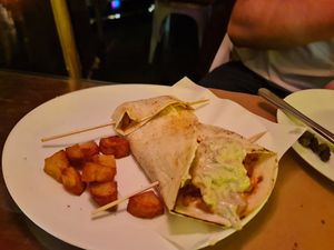 Sheitan gyros at Mayka in Belgrade