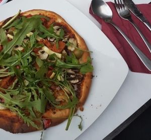 our food at Mayka in Belgrade