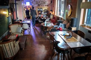 interior at Mayka in Belgrade