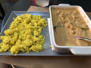 Chick pea curry  at Mayka in Belgrade