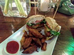 Vegan Mayka BigMac at Mayka in Belgrade