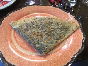 Vegan crepe at C-Friends in Athens