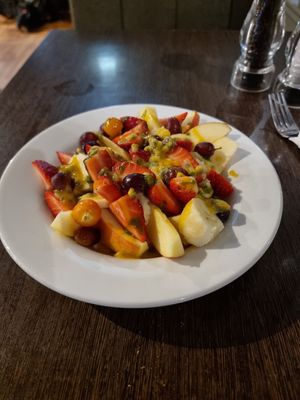 Fruit salad at Cafe Sia in Isle Of Skye