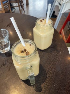 Dairy free coffee milkshakes  at Cafe Sia in Isle Of Skye