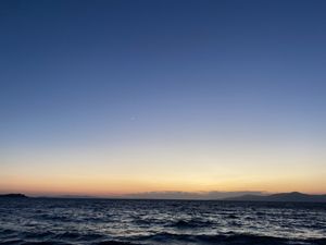 Sea front  at Nice n Easy in Mykonos