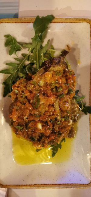 Aubergine at Nice n Easy in Mykonos