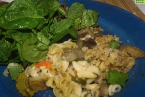 Field Mix Tumeric Pasta Organic Potatoes at Organic Garden  in Atlanta