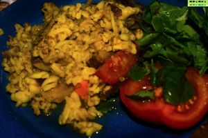 Organic Sweet Potates Organic Tomatoes Spinach at Organic Garden  in Atlanta