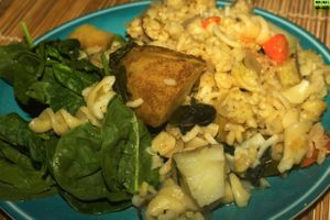 Organic Russet Potatoes Field Mix  Spinach Tumeric Rosemary Pasta
 at Organic Garden  in Atlanta