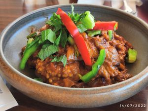 Moussaka Batinjan at Maqam Al Sultan in Larnaca