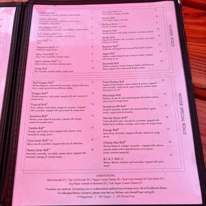   at UCHU Sushi in Portland