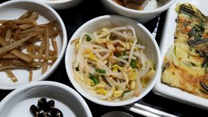 Side dishes - close-up at Il Sang - 일상 in Seoul