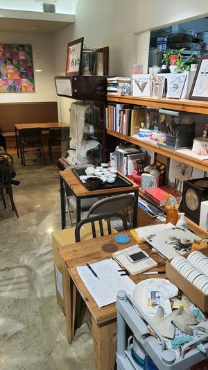 Interior of location - seating space at Il Sang - 일상 in Seoul