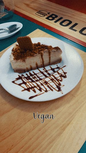 Lotus Cheesecake  at Bioloco in Gran Canaria
