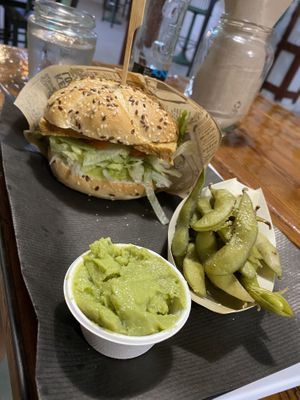 The Fit Burger  at Bioloco in Gran Canaria