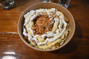 🍟🥗 at Bioloco in Gran Canaria