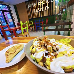 Ceasar’s Salad  at Bioloco in Gran Canaria