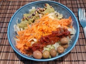 Power salad at Bioloco in Gran Canaria