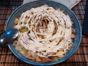 Caesar salad at Bioloco in Gran Canaria