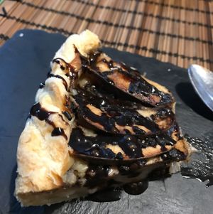 awesome apple pie - I ate some before I remembered to take a photo... at Bioloco in Gran Canaria