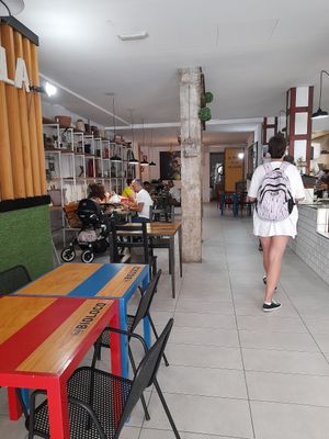 Interior at Bioloco in Gran Canaria