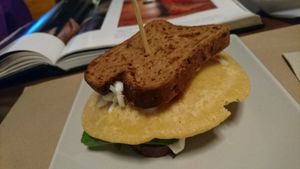 +5 euros sandwich  at Bioloco in Gran Canaria