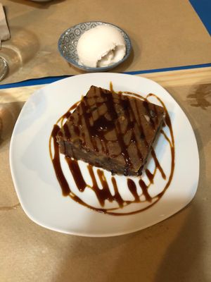 Blondie desert at Bioloco in Gran Canaria