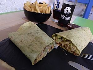 Burrito. Still one of the best choices in Las Palmas two years after my first try at Bioloco in Gran Canaria