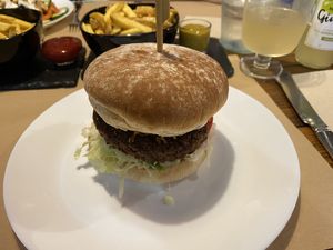 cbb burger at Bioloco in Gran Canaria