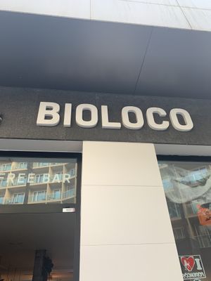 outside at Bioloco in Gran Canaria