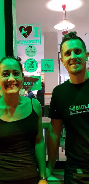 Owners at Bioloco in Gran Canaria