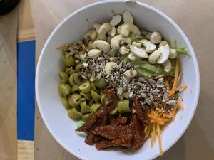 Small salad at Bioloco in Gran Canaria