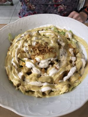 Cesar salad at Bioloco in Gran Canaria