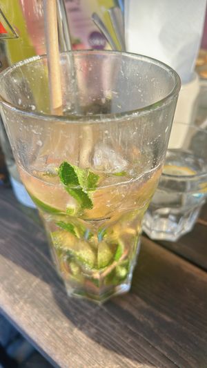 lemonade  at Hans im Glück in Koblenz