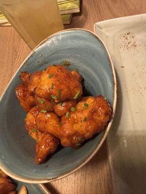 Cauliflower wings   at Hans im Glück in Koblenz