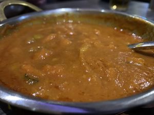 Veg madras  at Raj Tandoori in Newcastle Upon Tyne