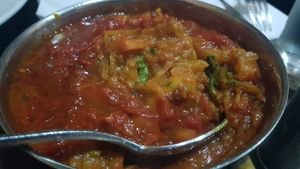 Vegetable Rogan Josh (vg) at Raj Tandoori in Newcastle Upon Tyne