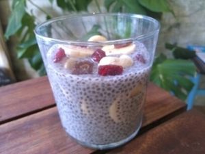 Copa de chia at ViuLogic in Terrassa