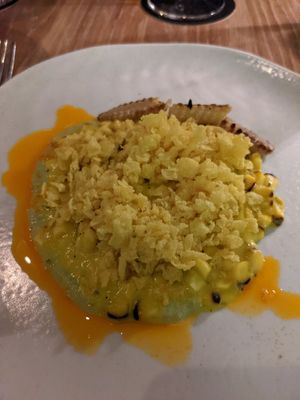 Corn multi-ways - yum at Yellow in Sydney