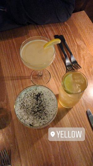 Drinkies - they have great cocktails and mocktails at Yellow in Sydney