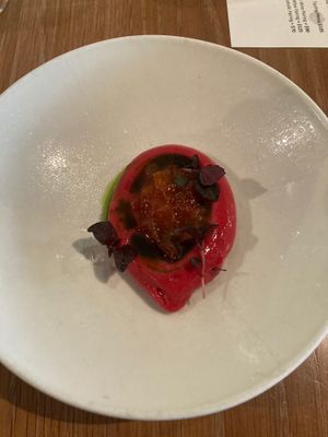 Plum + Shiso + Pear at Yellow in Sydney