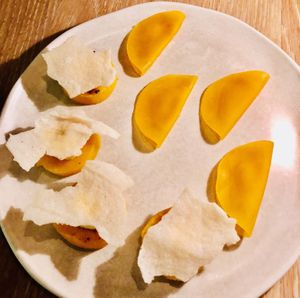 Pumpkin ravioli  at Yellow in Sydney