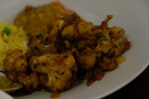 Aloo Gobhi at Aroma Indian Restaurant in Olomouc