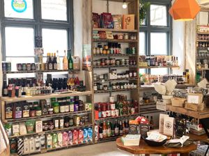 Wholefoods, locally made and organic products. Vegan and gluten free goodies in abundance! at Sprout Health Foods in Newquay