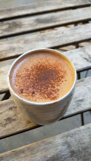 Ceremonial Cacao with Cayenne Pepper (the best choice imho) at Sprout Health Foods in Newquay