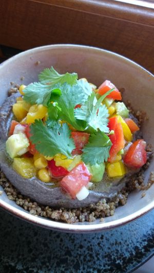 Quinoa bowl at Wild Girls Deli in Geneva