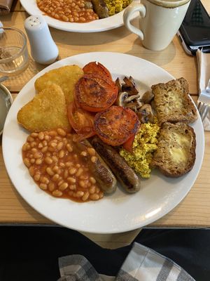 Gluten free full  at Green Kitchen in Brighton