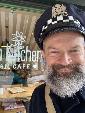 Officer Vegan !   at Green Kitchen in Brighton